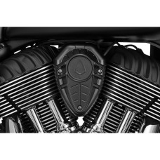 Černý kryt klaksonu pro motocykl Indian Chief / Chieftain / Roadmaster od KURYAKYN 7471