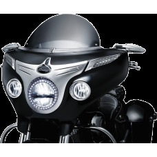 Chromový rámeček předních světel pro motocykl Indian CHIEFTAIN od KURYAKYN