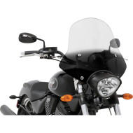 Sportovní plexi Speed DEMON vespod černé 9" pro motocykl Indian od MEMPHIS SHADES