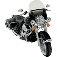 Úzké plexi 15" vespod černé pro motocykl Indian od MEMPHIS SHADES