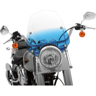 Sportovní plexi DEL REY 13" modré pro motocykl Indian od MEMPHIS SHADES