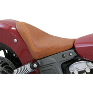 Hnědé sedlo RUNAROUND pro motocykl Indian SCOUT od MUSTANG